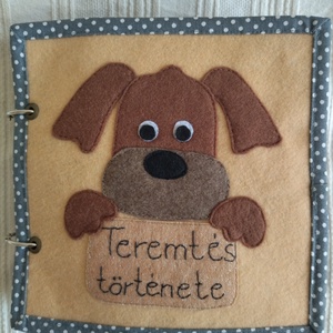 Teremtés története csendeskönyv - Meska.hu