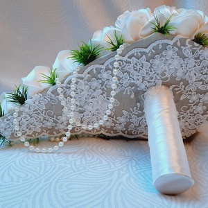 Egy CSEPP elegancia - esküvő - menyasszonyi- és dobócsokor - Meska.hu