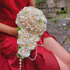 Egy CSEPP elegancia - esküvő - menyasszonyi- és dobócsokor - Meska.hu