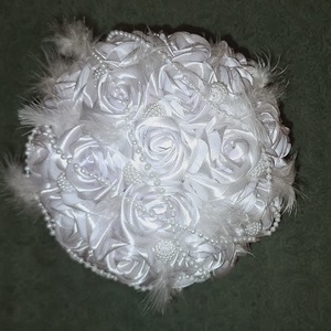 Angyali érintés - esküvő - menyasszonyi- és dobócsokor - Meska.hu