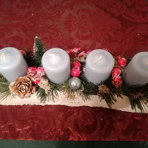 Adventi koszorú - karácsony - adventi díszek - adventi koszorú - Meska.hu
