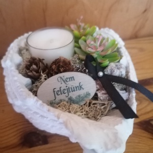 Sírdísz - otthon & életmód - vallás - temetkezési tárgy - Meska.hu