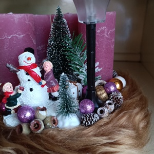Télapós adventi koszorú - karácsony - adventi díszek - adventi koszorú - Meska.hu