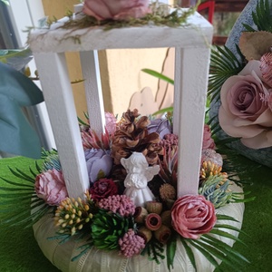 Rózsaszínű sírdísz - Meska.hu Rózsaszínű sírdísz - Meska.hu