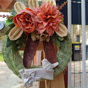 Madaras kegyeleti sírdísz koszorú - otthon & életmód - vallás - temetkezési tárgy - sírkoszorú, kegyeleti koszorú - Meska.hu Madaras kegyeleti sírdísz koszorú - otthon & életmód - vallás - temetkezési tárgy - sírkoszorú, kegyeleti koszorú - Meska.hu