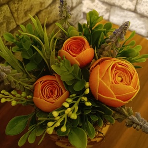 Home sweet tavaszi asztaldísz - otthon & életmód - dekoráció - asztal és polc dekoráció - asztaldísz - Meska.hu