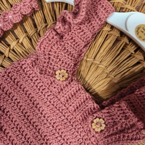 Horgolt pelenkatartó újszülhött fotózásra  - baba - mama - babafotózás - babafotózási kellékek - Meska.hu