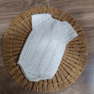 Horgolt kislány body újszülött fotózásra, Baba - mama, Babafotózás, Szett újszülött fotózásra, Horgolás, MESKA