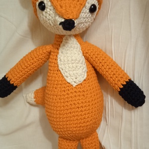 Amigurumi róka, Játék & Sport, Plüssállat & Játékfigura, Róka, Horgolás, MESKA