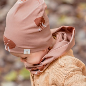 Őszi-tavaszi sapka gyerekeknek - ruha & divat - sál, sapka, kendő - sapka & sál szett - Meska.hu