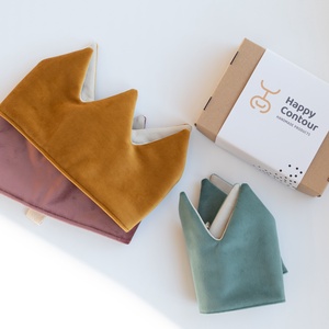 Textil korona - bársony - ruha & divat - jelmez & álarc - álarc - Meska.hu