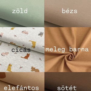 Őszi-tavaszi sapka gyerekeknek - ruha & divat - sál, sapka, kendő - sapka & sál szett - Meska.hu