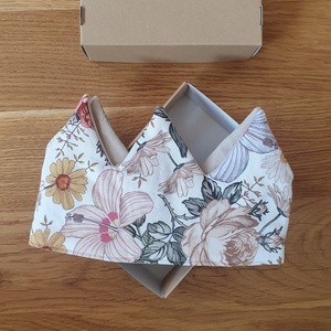 Textil korona, fejdísz - ruha & divat - jelmez & álarc - jelmez - Meska.hu