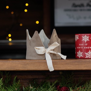 Bársony korona - pezsgő - Meska.hu