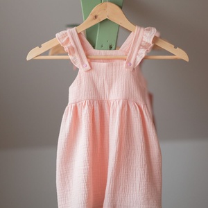 Kislány ruha -  rózsaszín, Játék & Sport, Baba & babaház, Játékbaba, babakellék, Varrás, MESKA