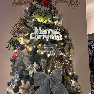 Grincs karácsonyfa dísz  - karácsony - karácsonyi lakásdekoráció - karácsonyfadíszek - Meska.hu