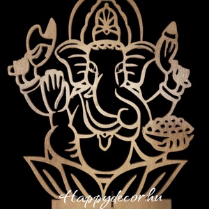Ganesha fa asztali dísz  , Otthon & Életmód, Dekoráció, Asztal és polc dekoráció, Asztaldísz, Famegmunkálás, MESKA