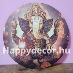Ganesha fali dísz akasztóval , Otthon & Életmód, Dekoráció, Fali és függő dekoráció, Falra akasztható dekor, Mindenmás, MESKA