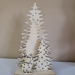 Asztali ledes dísz  - otthon & életmód - lámpa - asztali lámpa - Meska.hu