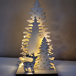 Asztali ledes dísz  - otthon & életmód - lámpa - asztali lámpa - Meska.hu