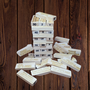 Felnőtt jenga pároknak  - Meska.hu