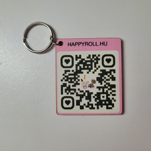 Qr kódos kulcstartó  - táska & tok - kulcstartó & táskadísz - kulcstartó - Meska.hu