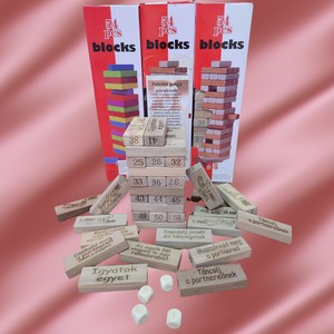 Felnőtt jenga pároknak  - Meska.hu