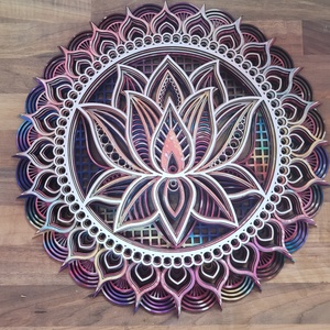 Prémium 5 rétegű mandala - Meska.hu