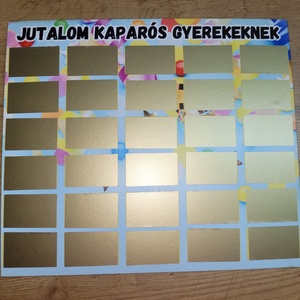 Jutalom Kaparós Gyerektábla  - Meska.hu