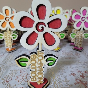 Fa örök virágok egyedi felirattal is - otthon & életmód - dekoráció - Meska.hu