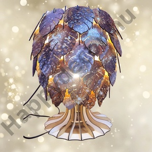 Luxleaf Egyedi designlampa színes fénnyel  - otthon & életmód - lámpa - állólámpa - Meska.hu
