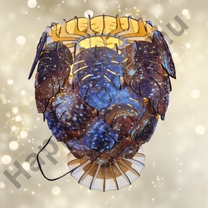 Luxleaf Egyedi designlampa színes fénnyel  - otthon & életmód - lámpa - állólámpa - Meska.hu