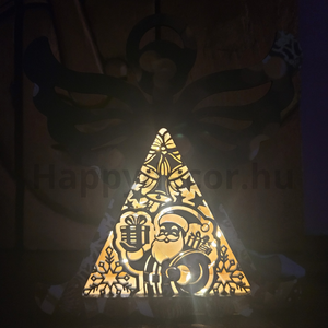 Angyalos led dekor lámpa  - otthon & életmód - lámpa - asztali lámpa - Meska.hu