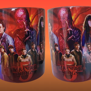 Stranger things bögre  - Meska.hu