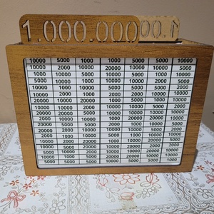 1 millió Ft megtakarítási persely  - Meska.hu