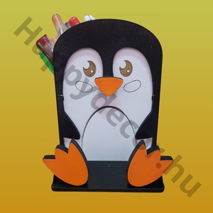 Pingvines Asztali Rendező 3 az 1-ben - otthon & életmód - papír, írószer - ceruza & toll - Meska.hu