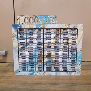 1 millió Ft megtakarítási persely , Otthon & Életmód, Dekoráció, Asztal és polc dekoráció, Persely, Famegmunkálás, Mindenmás, MESKA