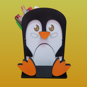 Pingvines Asztali Rendező 3 az 1-ben - otthon & életmód - papír, írószer - ceruza & toll - Meska.hu