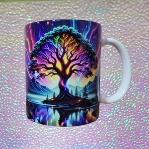 Életfa mintás bögre , Otthon & Életmód, Konyhafelszerelés, tálalás, Tálalás, Bögre & Csésze, Mindenmás, Mosogatógépben mosható, Mikrozható , MESKA