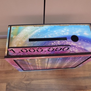 1 millió Ft-os persely  - otthon & életmód - dekoráció - asztal és polc dekoráció - persely - Meska.hu