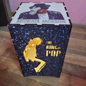 Michael Jackson LED hangulatlámpa - otthon & életmód - lámpa - állólámpa - Meska.hu