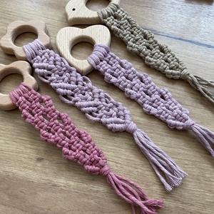 Virágos rágcsalánc - játék & sport - 3 éves kor alattiaknak - rágóka - Meska.hu