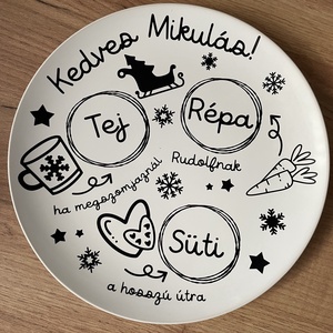 Mikulás váró tányér II., Karácsony, Mikulás, Mikulás ajándékok, Mindenmás, MESKA