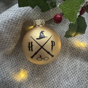 Harry Potter karácsonyfadísz  - karácsony - karácsonyi lakásdekoráció - karácsonyfadíszek - Meska.hu
