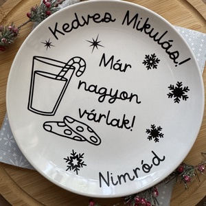Mikulás váró tányér III., Karácsony, Mikulás, Mikulás ajándékok, Mindenmás, MESKA
