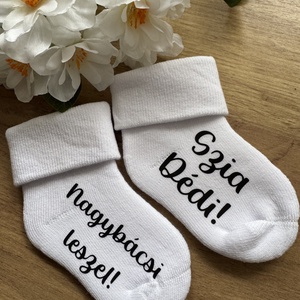 Baba bejelentő zokni (V.), Baba - mama, Babaemlékek, Bababejelentők, Mindenmás, MESKA