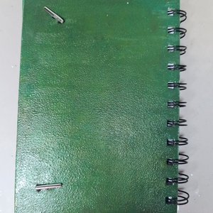 Steampunk stílusú füzet levehető borítóval  - otthon & életmód - papír, írószer - jegyzetfüzet & napló - Meska.hu