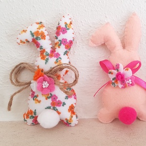 Húsvéti filc Nyuszi, Húsvéti nyuszis dekoráció, Filc nyúl, filc húsvét, Húsvéti nyúl dísz, Húsvéti nyuszis ajándék - otthon & életmód - dekoráció - ajtó- és ablak dekoráció - ajtódísz & kopogtató - Meska.hu