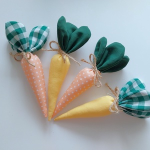 Textil sárgarépák, Húsvéti répa nyuszikosárba, Waldorf textil játék, Baba - mama, Baba játékok, Waldorf játékok, Varrás, MESKA