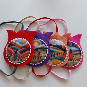 Pedagógusnapi ajándék, filc könyvjelző, Ajándékok óvónőknek/dadusnak - könyv & zene - könyvjelző - Meska.hu